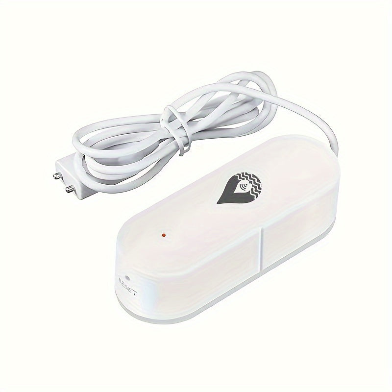 YFK Tuya Suqotini Aniqlovchi devorga o'rnatiladigan WiFi aqlli sensor bo'lib, Alexa bilan mos keladi va batareyasiz ishlaydi, maksimal kuchlanishi 36V. U uyda suv toshqini himoyasini ta'minlaydi va boshqarilishi mumkin.