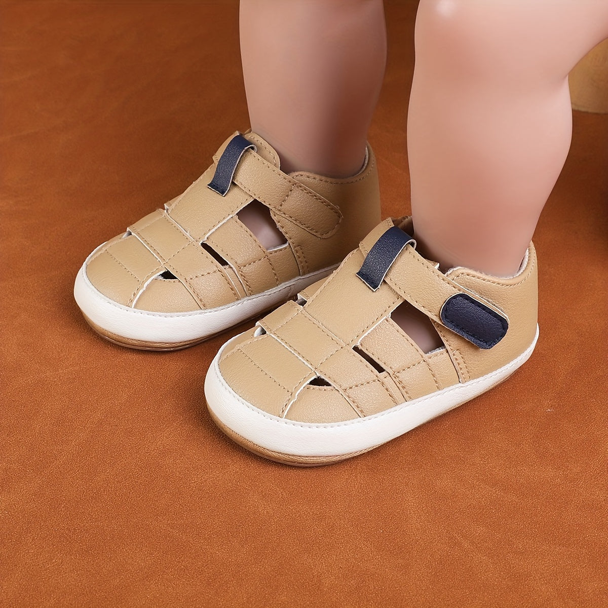 Baby Boys Breathable Casual Sandals Lightweight Anti-Slip Indoor Outdoor Spring Summer Autumn