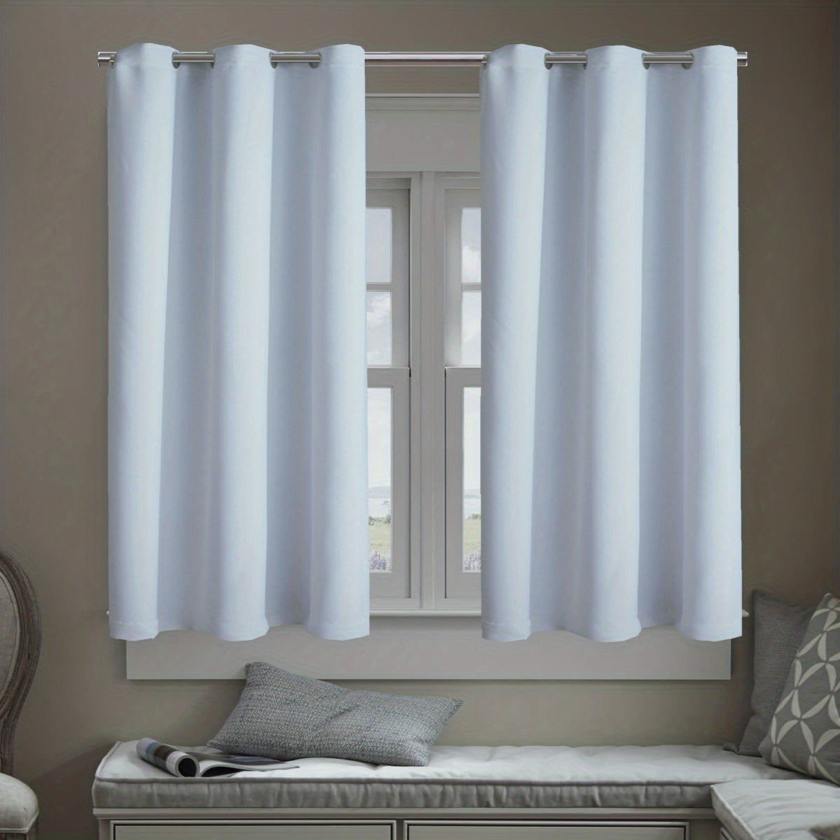 Heat Insulation Window Films Set of 2, UV Protection, Glare Reduction, Privacy