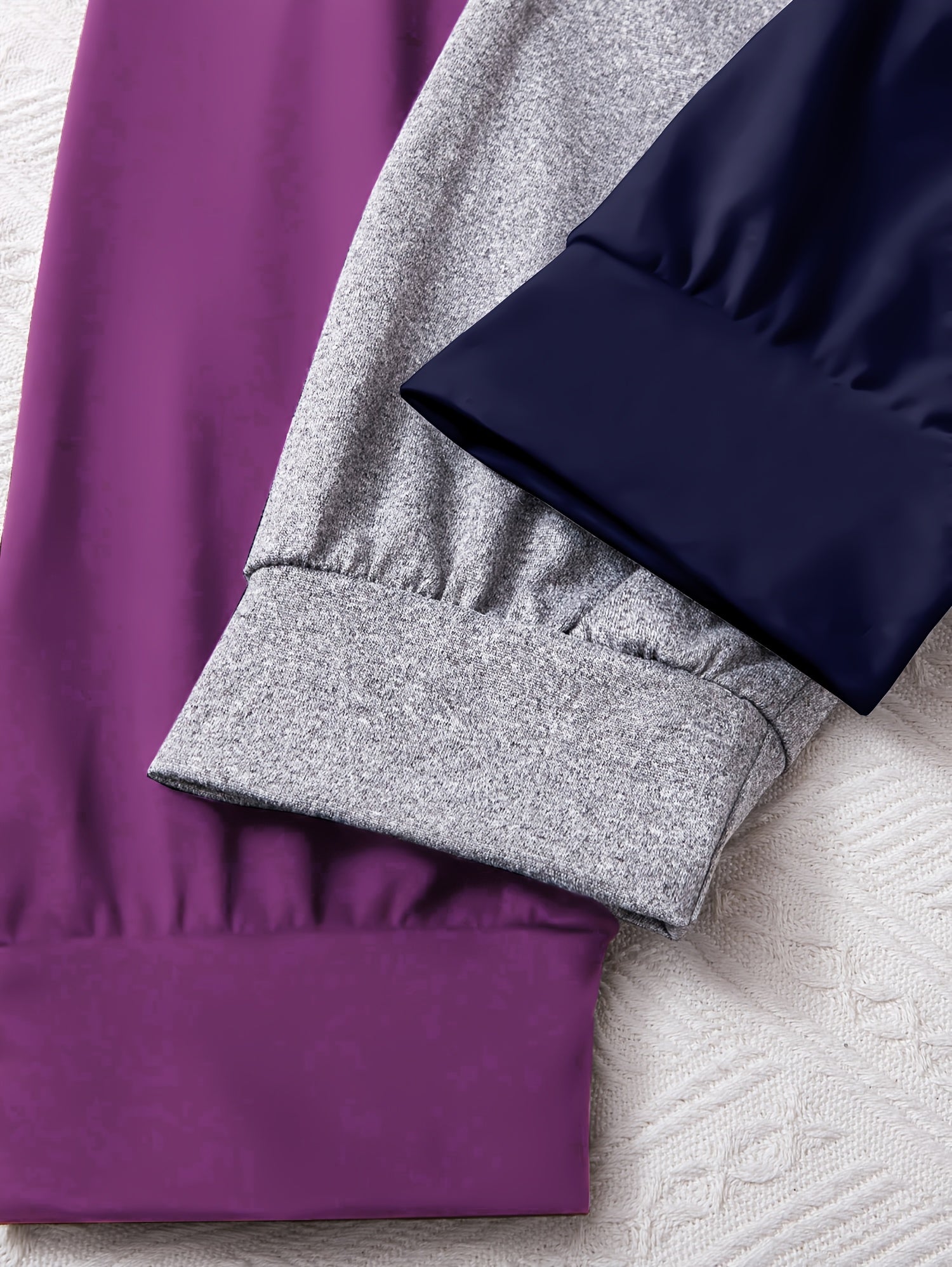 Pantalones joggers casual de color sólido para mujer en poliéster y elastano para uso en casa