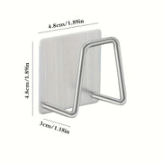 Stainless Steel Wall Mount Sponge Holder for Kitchen and Bathroom Storage