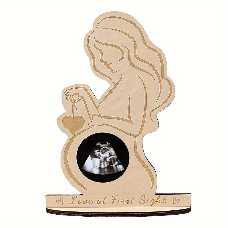 Ultrasound Photo Frame Decorative Sign for Baby Announcement 1 Piece