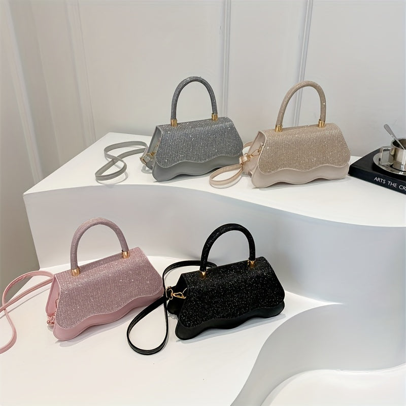 Women’s Small Square Crossbody Bag PU Summer 2024 Casual Trendy