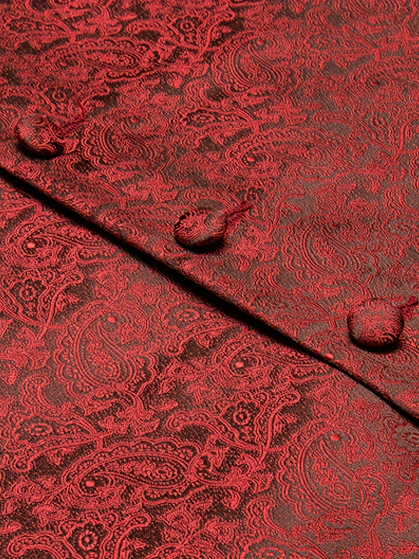 Комплект жилета для мужчин большого размера с пейсли, галстук, носовой платок, запонки для деловых мероприятий, свадеб и вечеринок