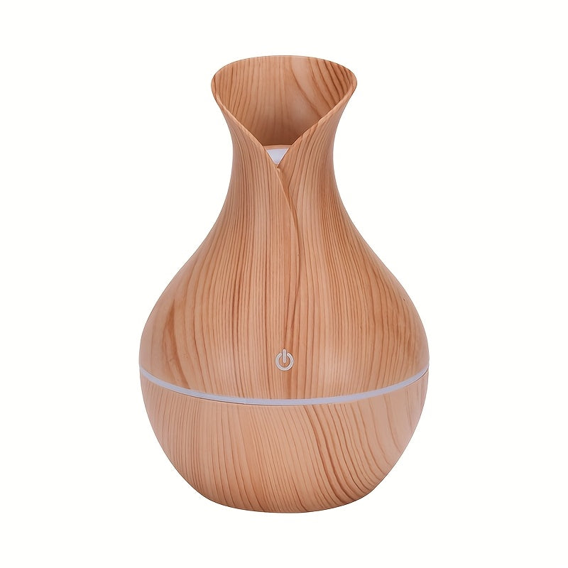 Vase-Shaped USB Aromatherapy Machine and Humidifier with Night Light