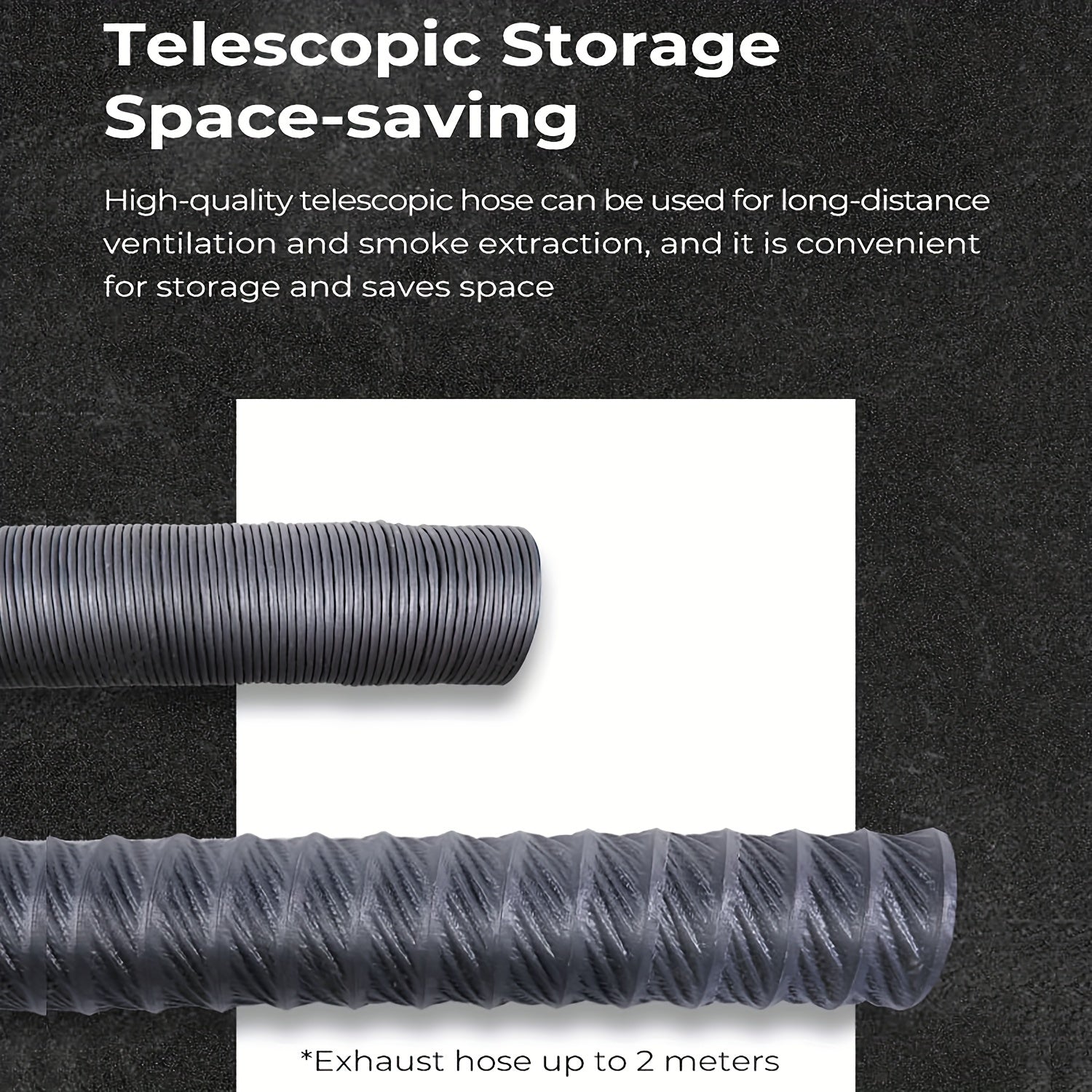 Kit de extracción de humos con ventilador para carcasa de impresora 3D, USB, bajo nivel de ruido, tubo de plástico duradero