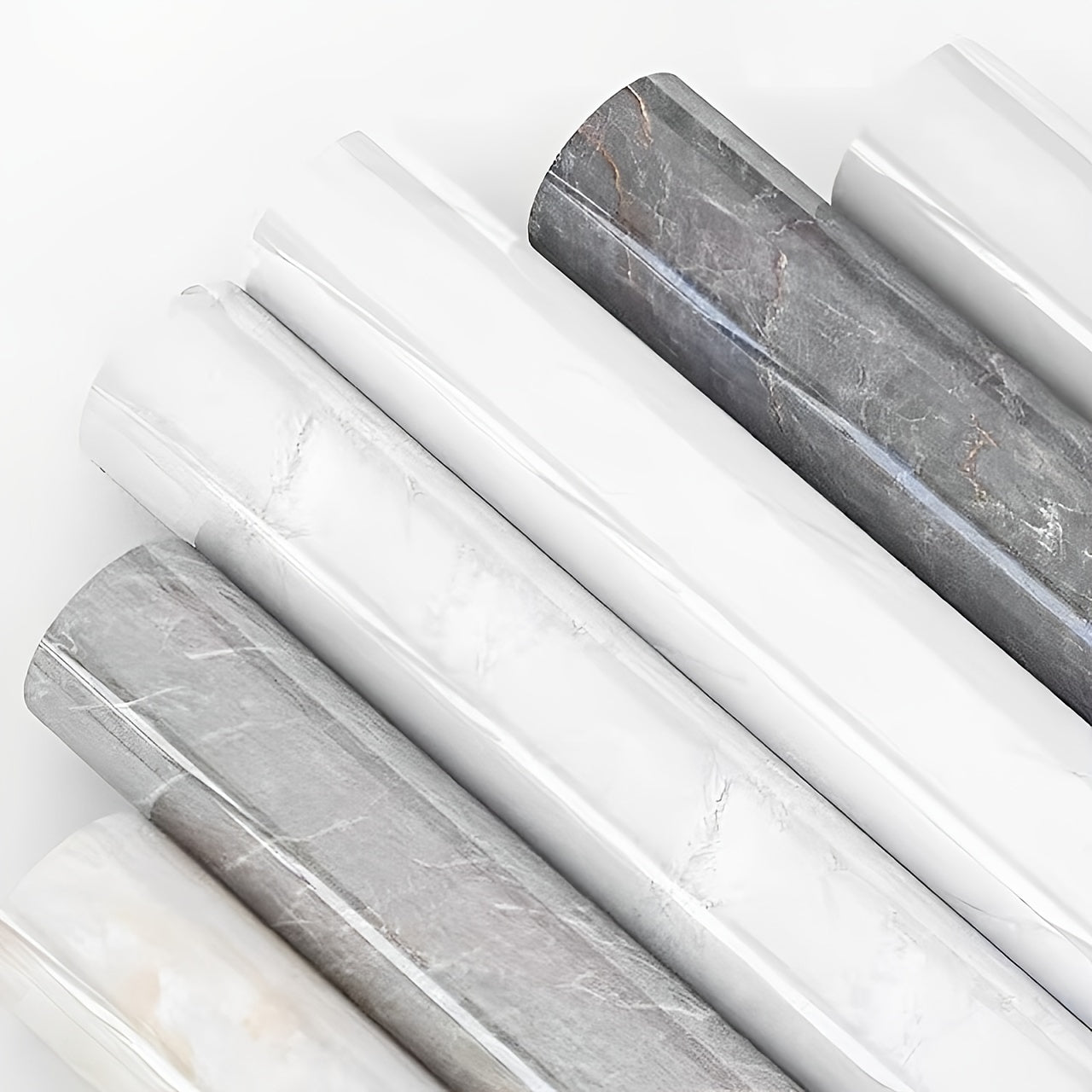 Waterproof Peel and Stick Marble Wallpaper Vinyl Self-Adhesive Wall Covering for Kitchen Backsplash and Furniture