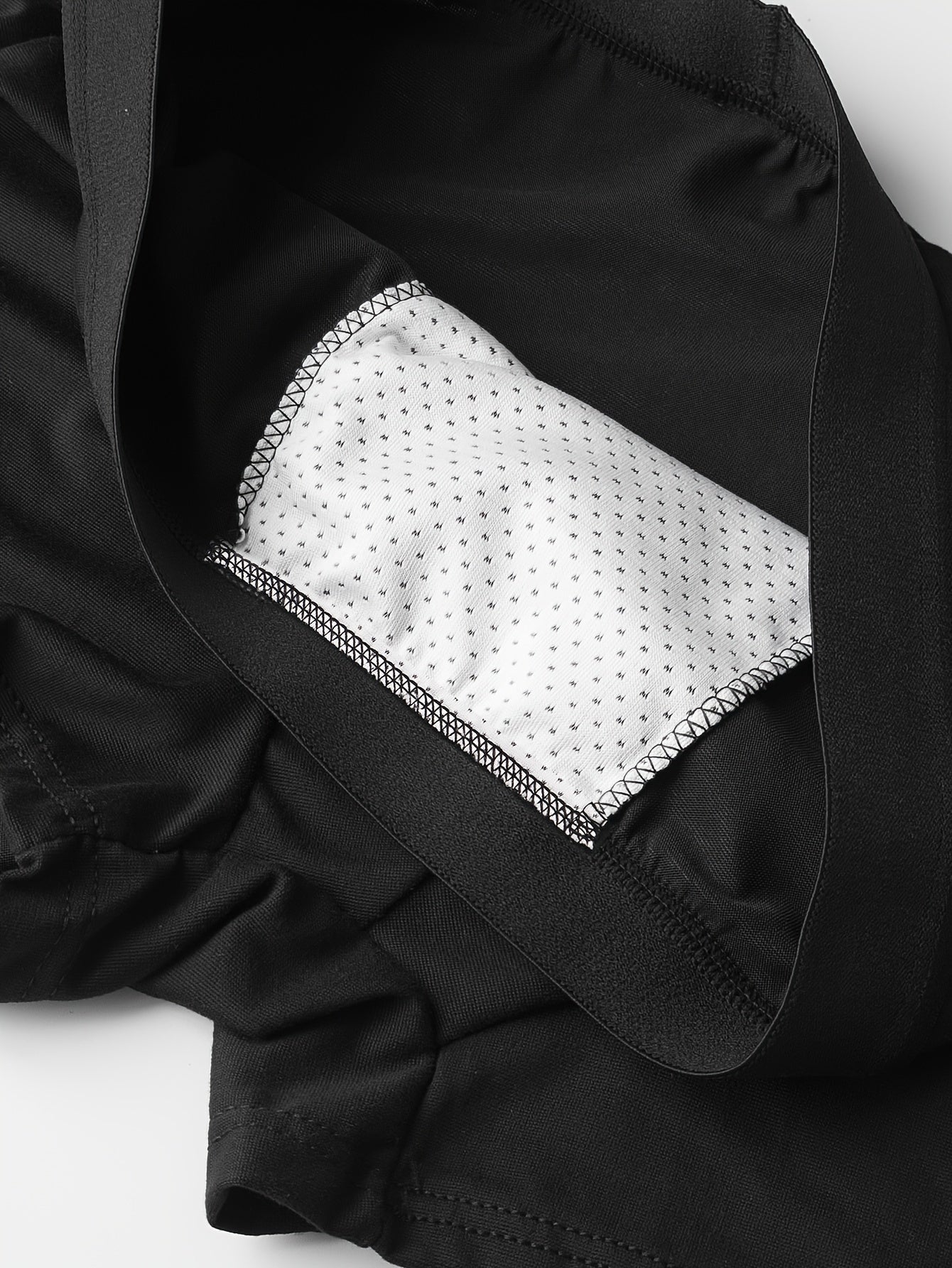 Men's Black Boxer Shorts with Red Lips and Letter Print for Valentine's Day