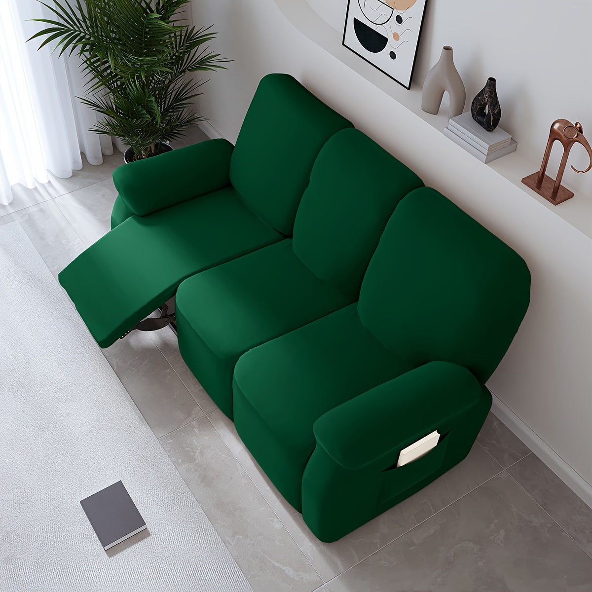 Waterproof Outdoor Sofa Cushion Cover Made from Milk Fiber Fabric