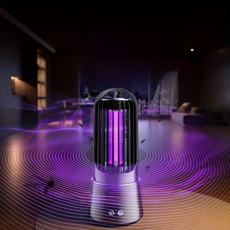 Mosquito Killer Lamp USB Rechargeable 1200mAh Battery Indoor Outdoor Camping Garden Office