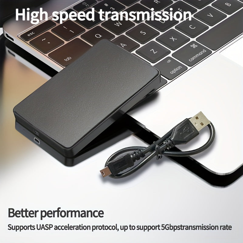 Портативный внешний жесткий диск 250ГБ 500ГБ USB 3.0 SATA III Хранение данных для резервного копирования