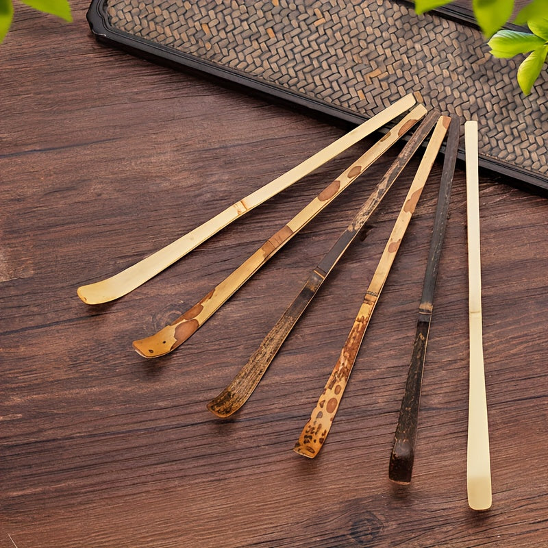 Wooden Matcha Whisk Set with Tea Scoop Spoon and Ladle for Tea Ceremony