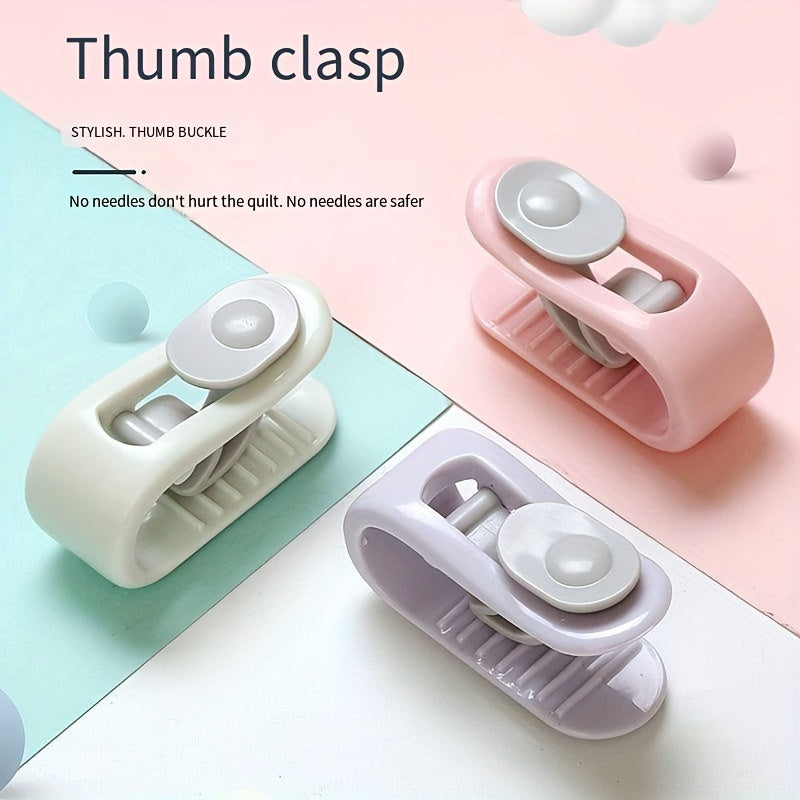 Yopilmagan polipropilen qavat va yostiq qopqog'i kliplar 1 dona xavfsiz tutuvchi