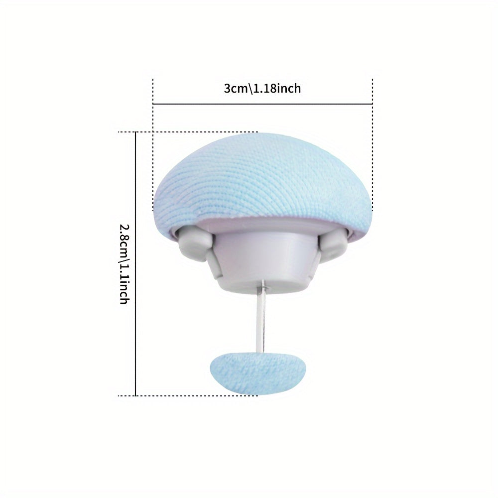 8 Reusable Mushroom-Shaped Comforter Holders for Bedding Curtains Socks
