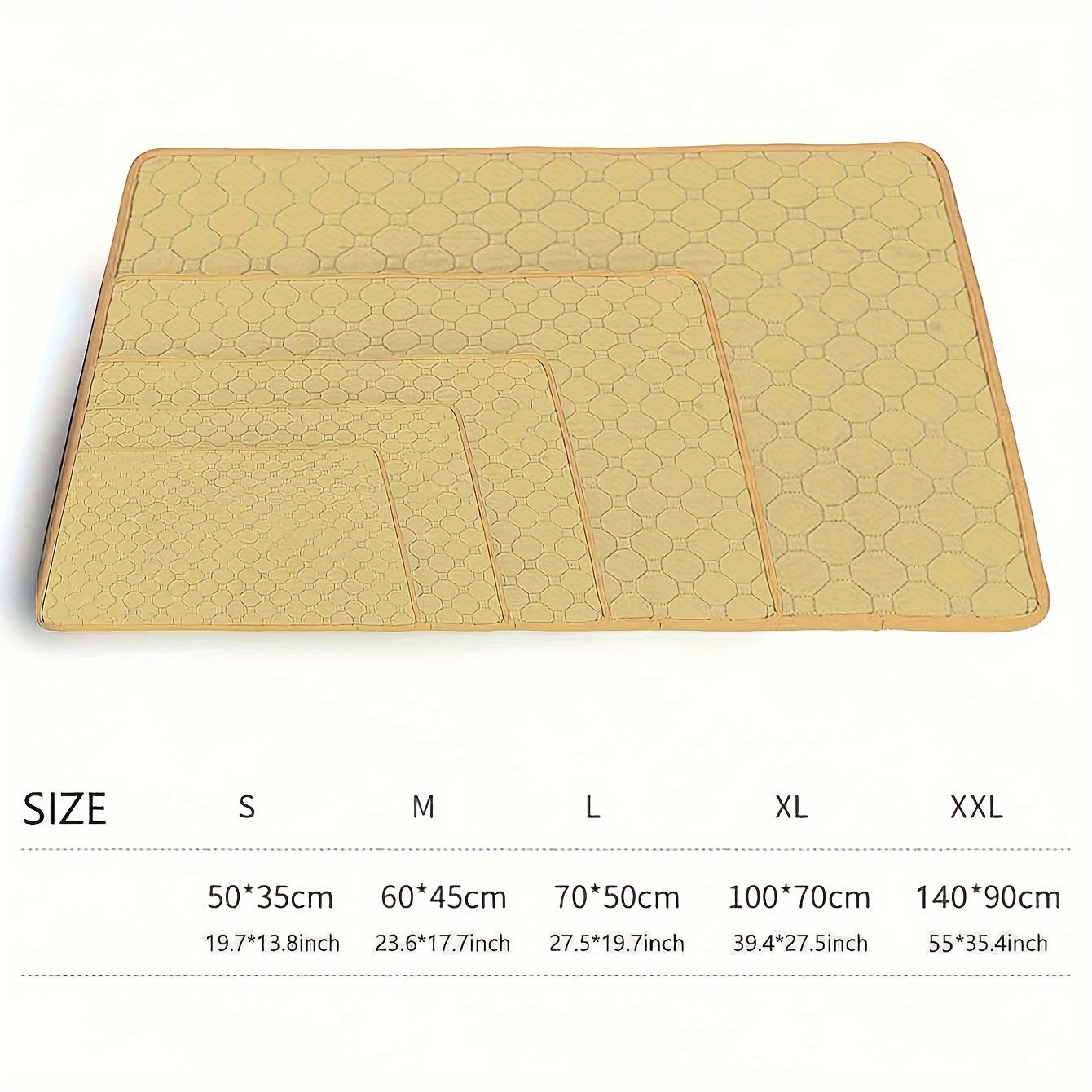 Reusable Pet Urine Pads Washable Waterproof Training Dog and Cat Diapers