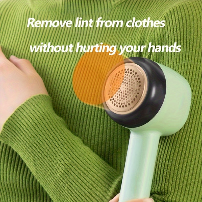 Electric Fabric Shaver Rechargeable Portable Lint Cleaner for Clothes Upholstery
