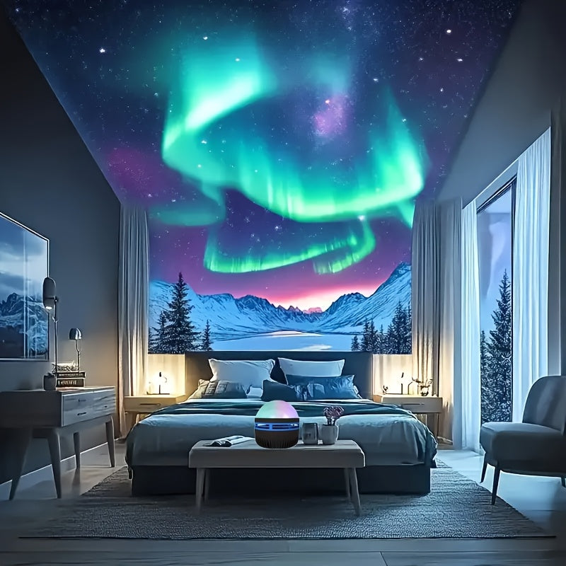 Aurora Projection Lamp with Remote Control for Bedroom Living Room Party Decoration