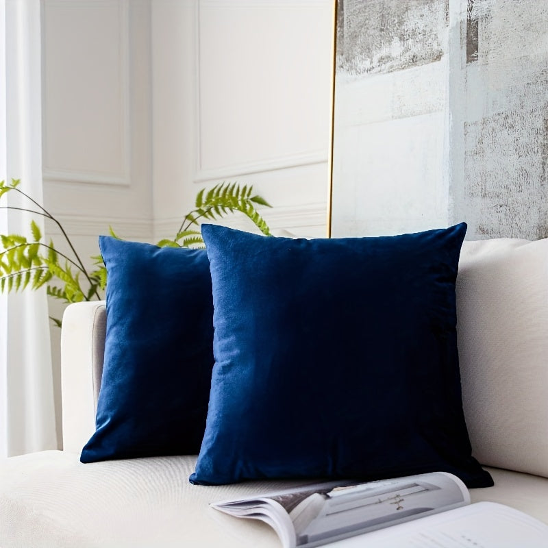 Soft Cotton Pillowcase with Hidden Zipper for Home and Office Decor