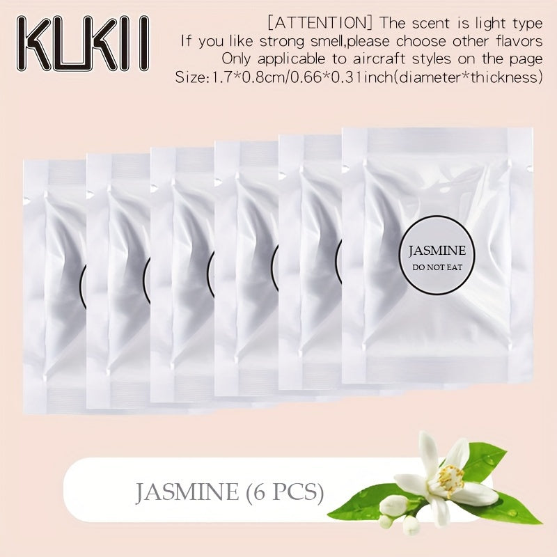 Car Air Freshener Scented Tablets Pack of 6 or 15 for Cars and SUVs