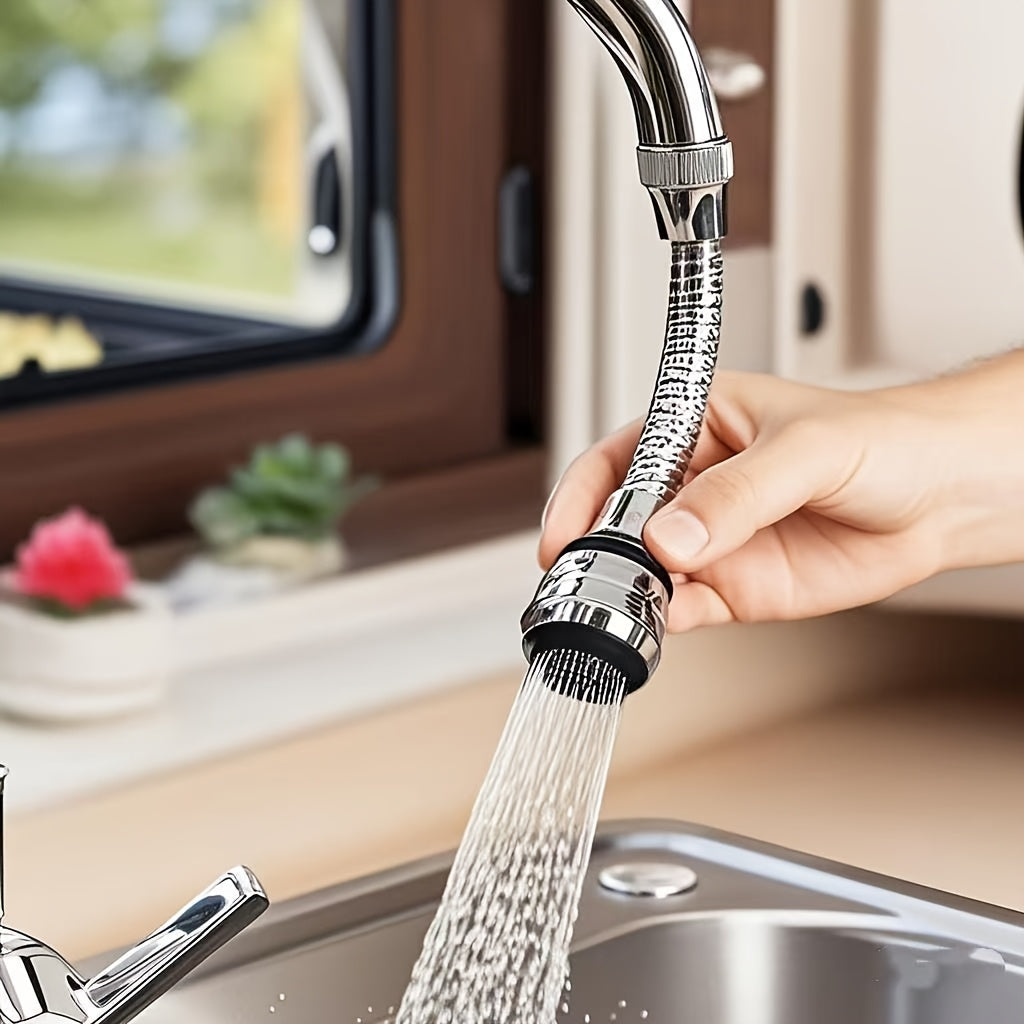 360° Rotary Kitchen Faucet Nozzle Water-Saving Sink Extender