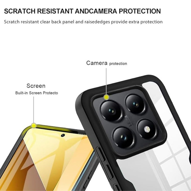 All-Inclusive TPU Phone Case for Xiaomi 14T/14T Pro with Screen Protector and Anti-Fall Protection