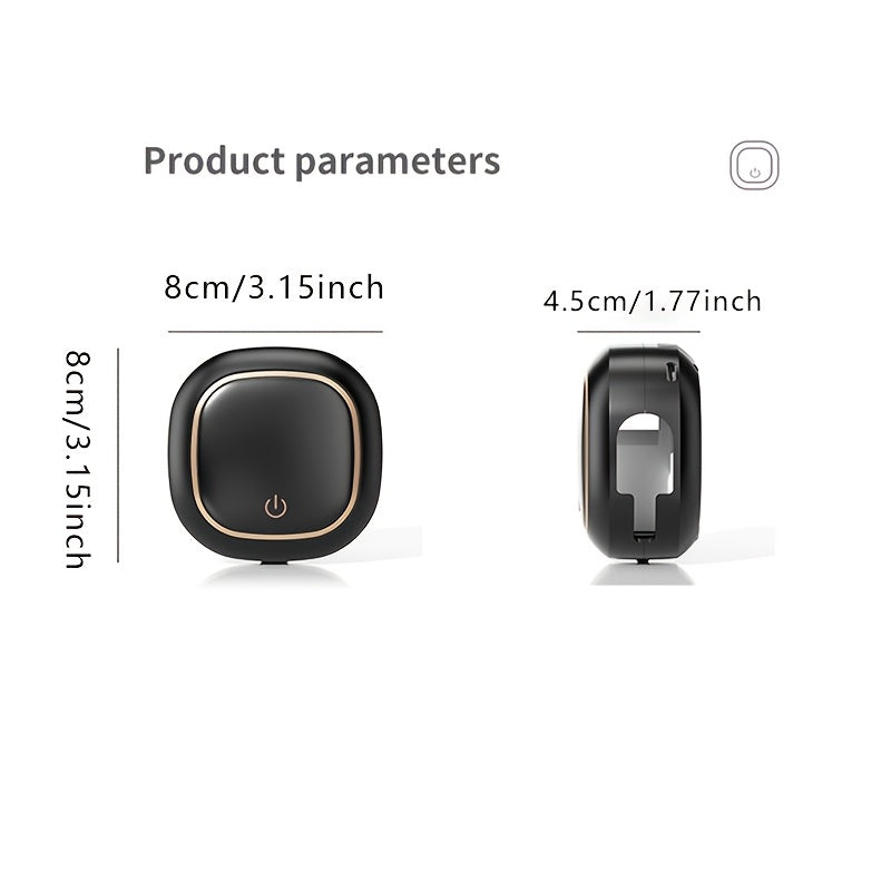 Wall-Mounted UV Toothbrush Holder with USB Rechargeable Drying Function