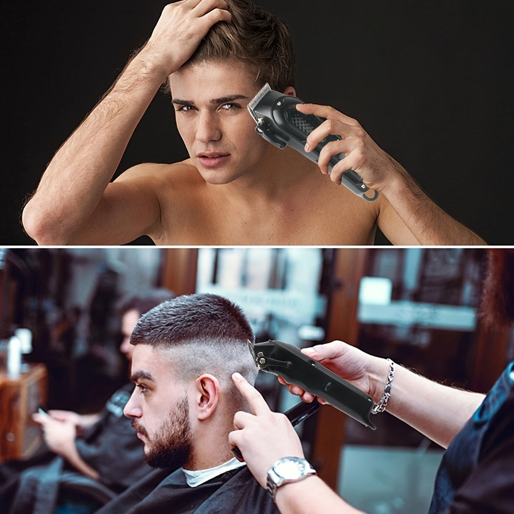 Комплект для ухода за мужчинами "все в одном" с машинкой для стрижки, триммером, бритвой, USB-зарядкой, 36 В, ЖК-дисплеем