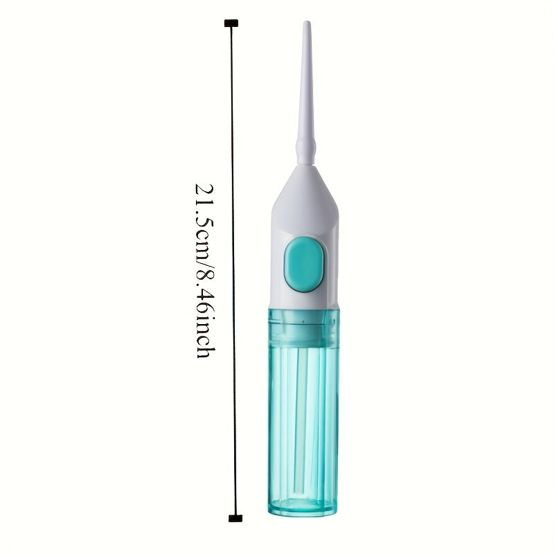 Portable Manual Dental Water Flosser Cordless Lightweight Travel Dental Kit