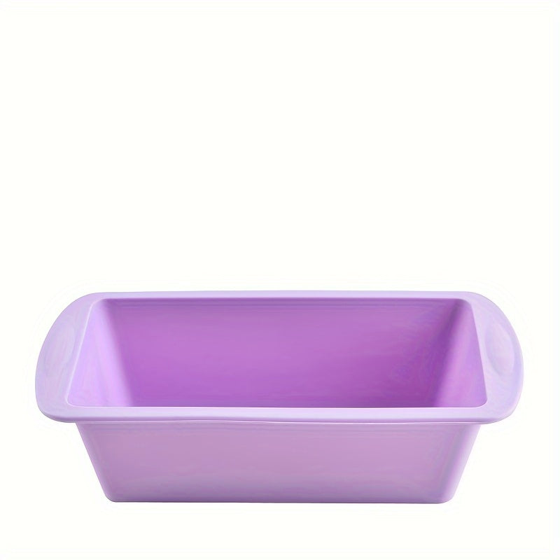 Silicone Loaf Pan Non-Stick Bread Mold for Cakes Breads Meatloaf Quiche 19.2cm x 9.5cm