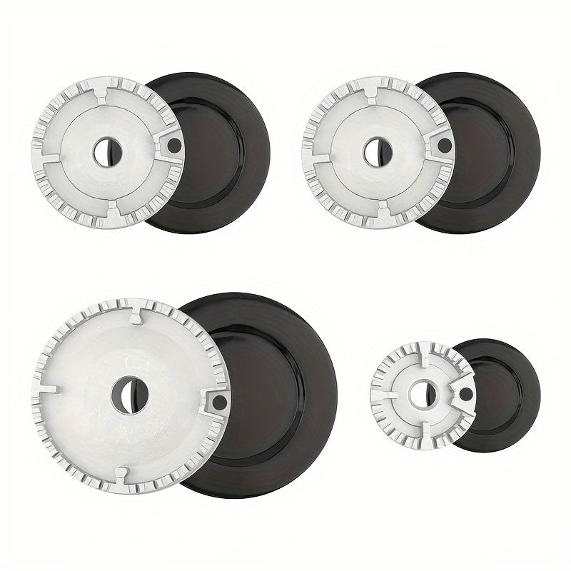 Gaz va elektr pechlar uchun 8 dona alyuminiy qotishma pech o'choq qopqog'i to'plami