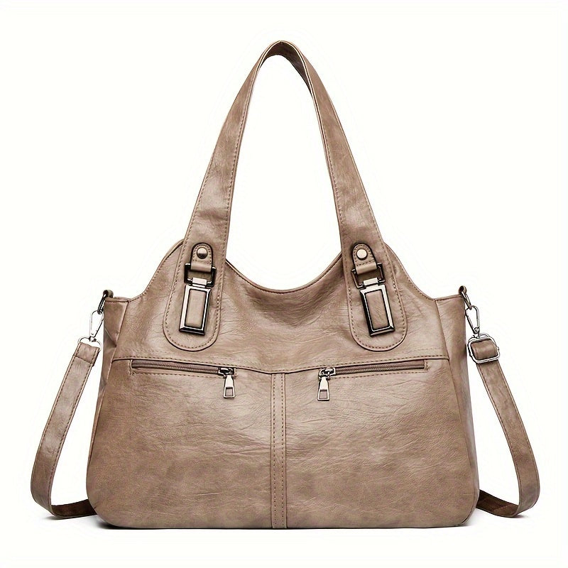 Vintage uslubidagi to'plam sumkasi, sozlanadigan kamar, zipper yopilishi, polyester astar, katta sig'im. Tasodifiy sayohatlar, partiyalar yoki tug'ilgan kun sovg'asi sifatida ideal.