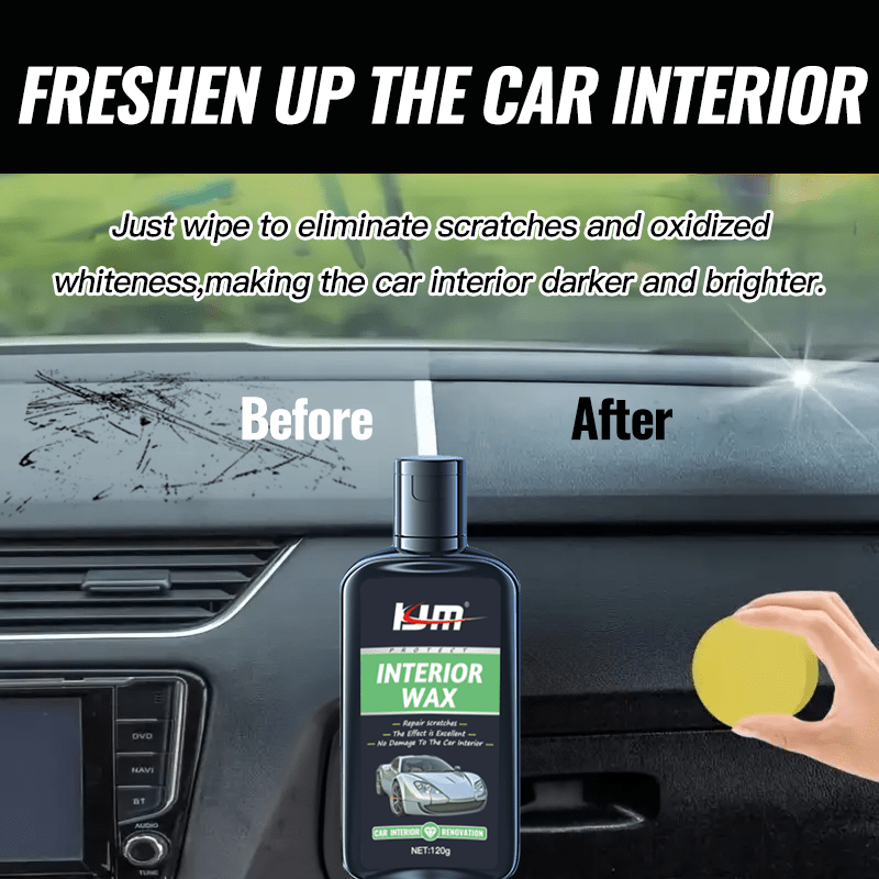 Car Trunk Scratch Repair Wax Plastic Renovation Kit for Interior Dashboard Doors
