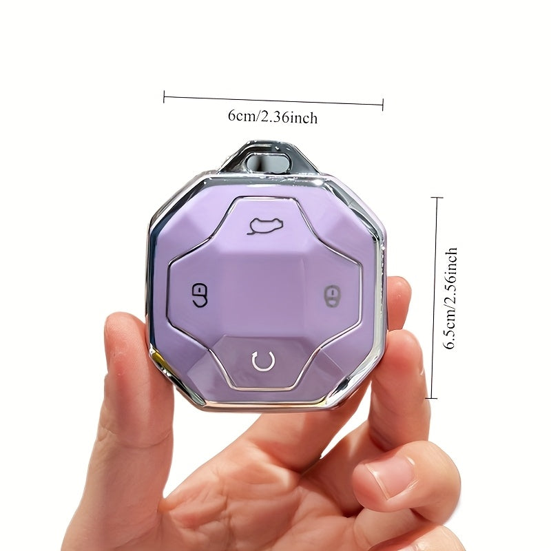 Premium TPU Key Fob Cover for Car Remote Durable Scratch-Resistant Protective Shell