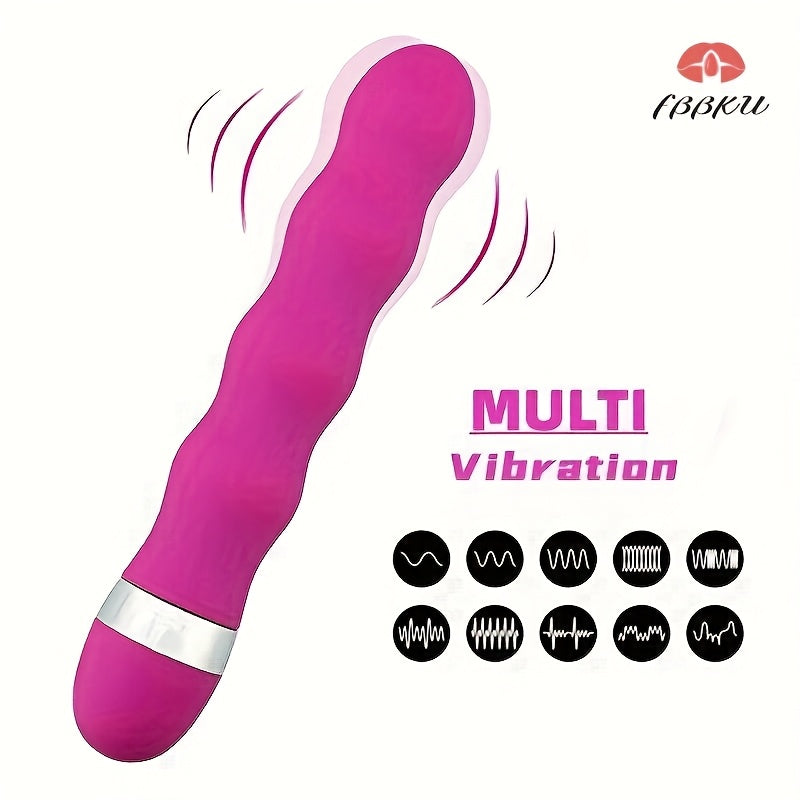 Ayollar ABS Vaginal massaj tayoqchasi ko‘p chastotali katta qovoq vibratori jinsiy o‘yinchoq