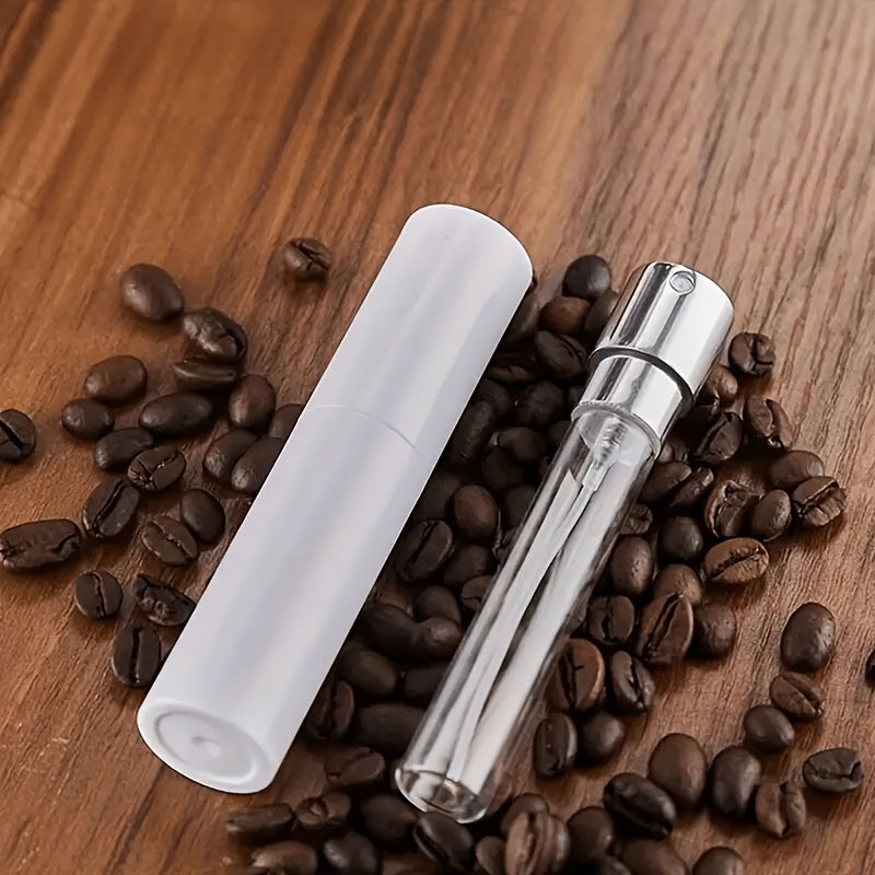 Unisex Black Aluminum Coffee Bean Spray Bottle for Mess-Free Coffee Prep