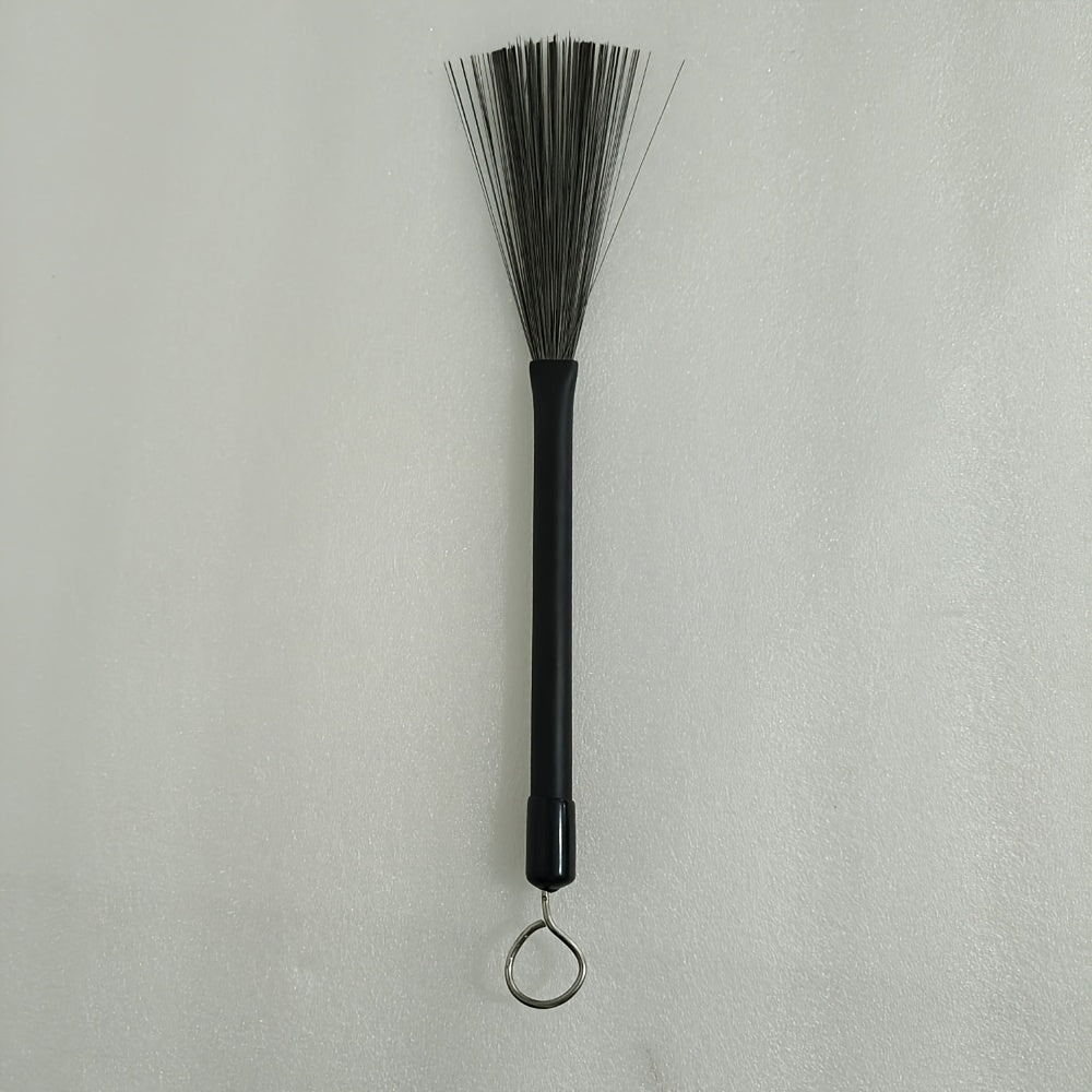 Retractable Drum Brush Set Black for Jazz Drumming Percussion Accessories