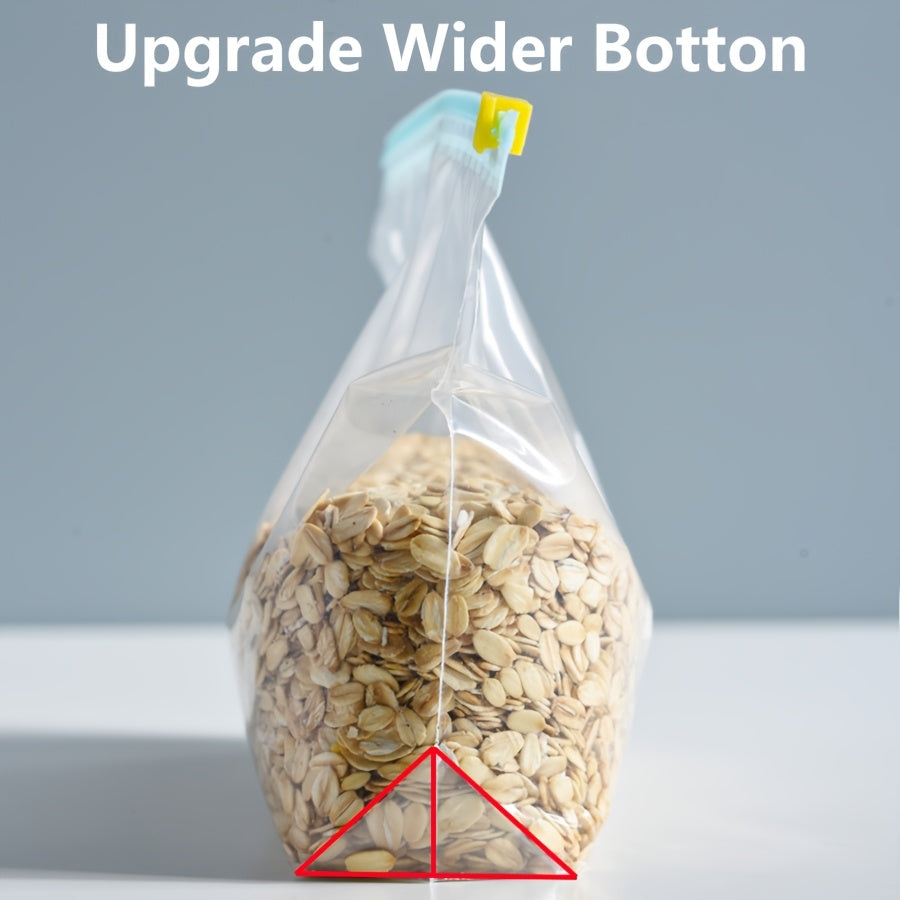 Refrigerator Storage Bags with Sliding Lock Durable Washable Family Camping Essentials