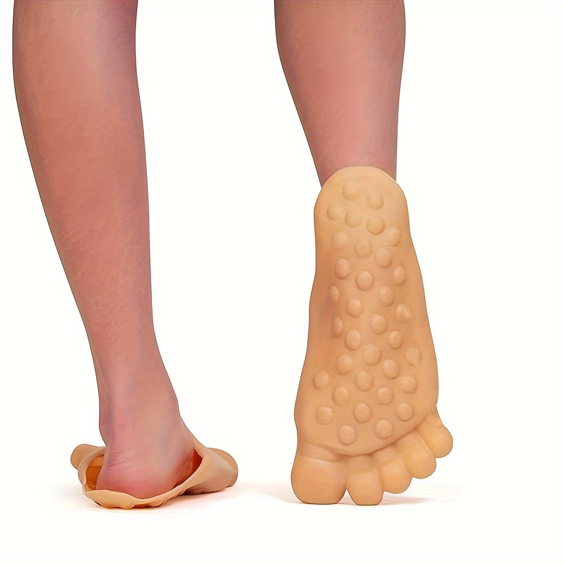 Adult Unisex PVC Big Foot Costume Shoes Funny Feet Slippers