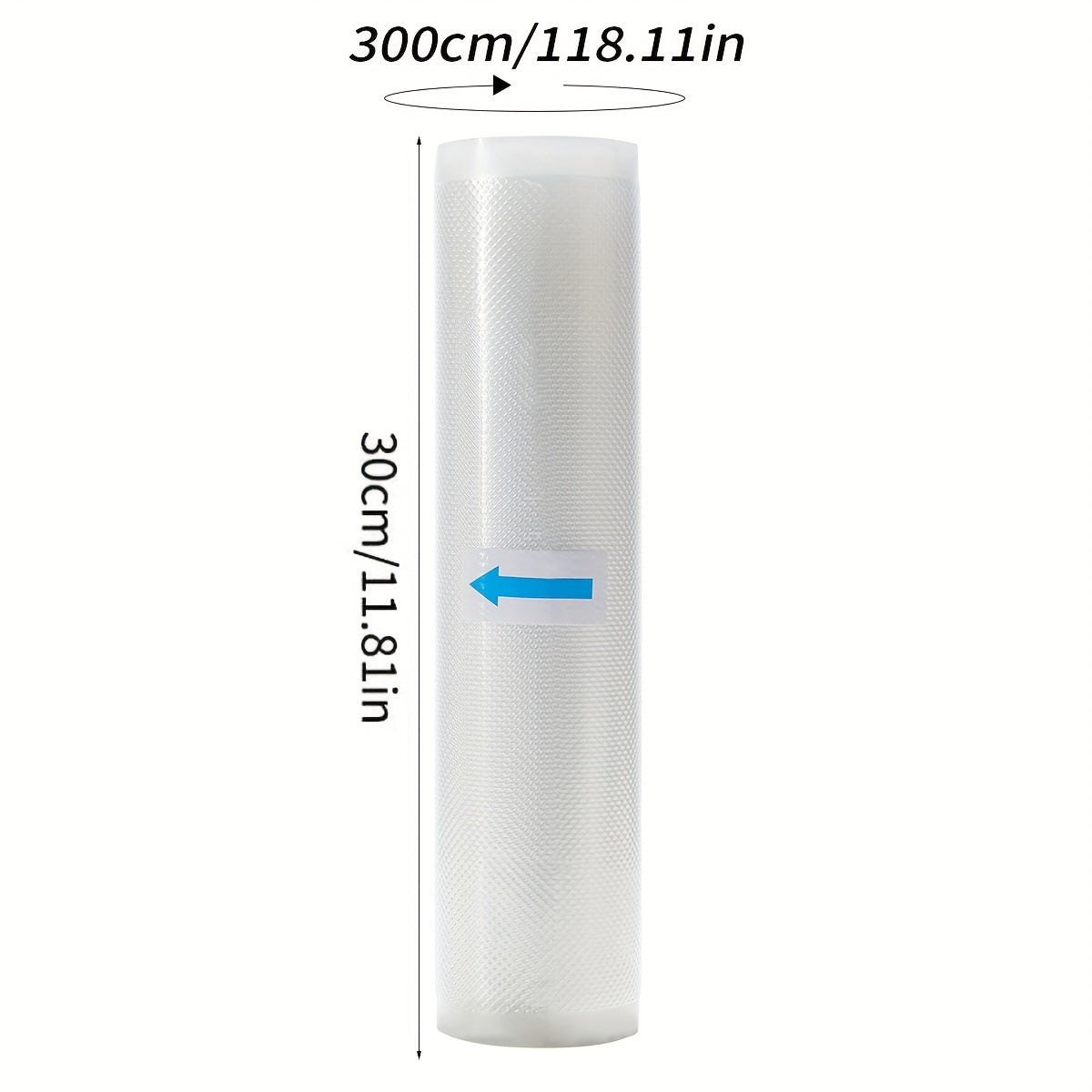 Одна 3м однослойная рулонная упаковка вакуумных пакетов для продуктов, свободная от бисфенола А, с семислойной коэкструзированной вакуумной пленкой с алмазным узором для сохранения продуктов. Этот пакет с узором предназначен для упаковки продуктов.