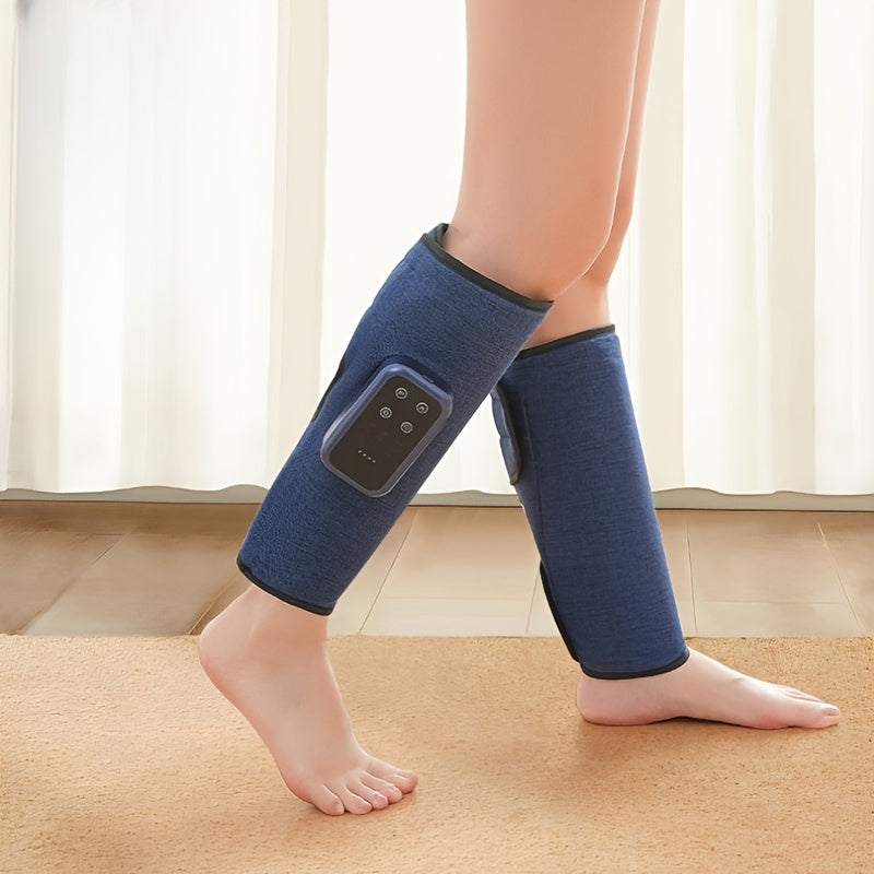 Qayta zaryadlanadigan oyoq massajeri, isitish, havo siqilishi, 3 ta intensivlik darajalari, isitish sozlamalari - to'liq tana uchun eng yaxshi ta'til sovg'asi.