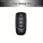 Car Key Fob Cover with Keychain Lanyard for Tiggo 7 Pro 8 Arrizo 8