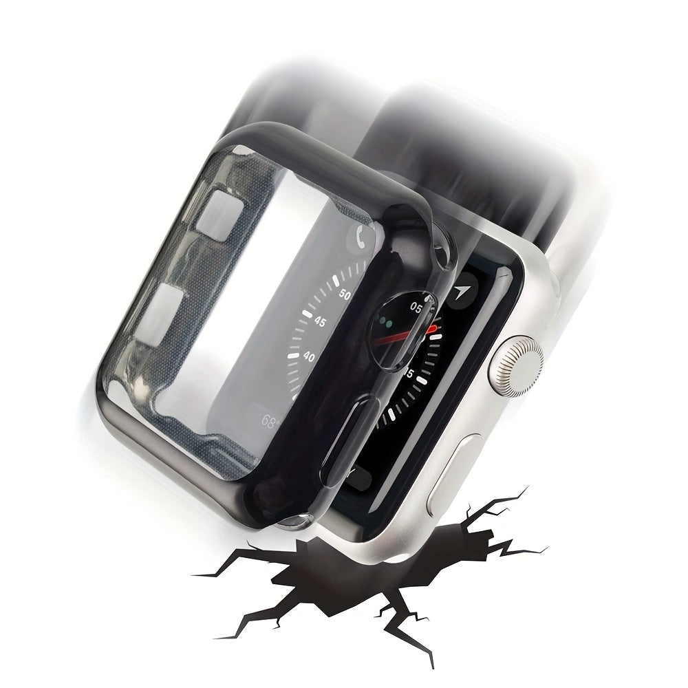 Set de funda completa de TPU para reloj inteligente para hombres y mujeres compatible con Apple Watch Series 38mm 49mm ultra delgado resistente a arañazos