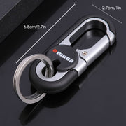 Men Metal Alloy Car Key Chain Durable Key Ring for Men Waist Hanging