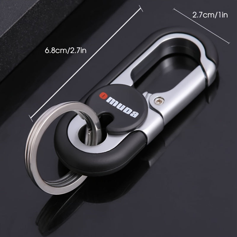 Men Metal Alloy Car Key Chain Durable Key Ring for Men Waist Hanging