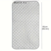 Heat-Resistant Ironing Board Pad with Non-Slip Thickened Surface for Wrinkle-Free Clothes