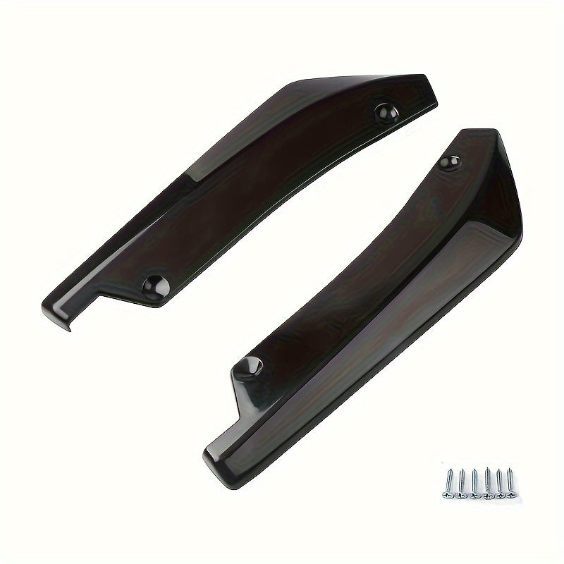 Universal Carbon Fiber Front Rear Bumper Lip Spoiler Diffuser Splitter Extension