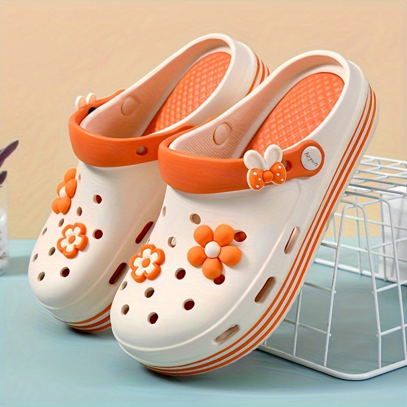 Women's EVA Garden Sandals, Thick-Soled, Anti-Slip, Spring/Summer Trendy