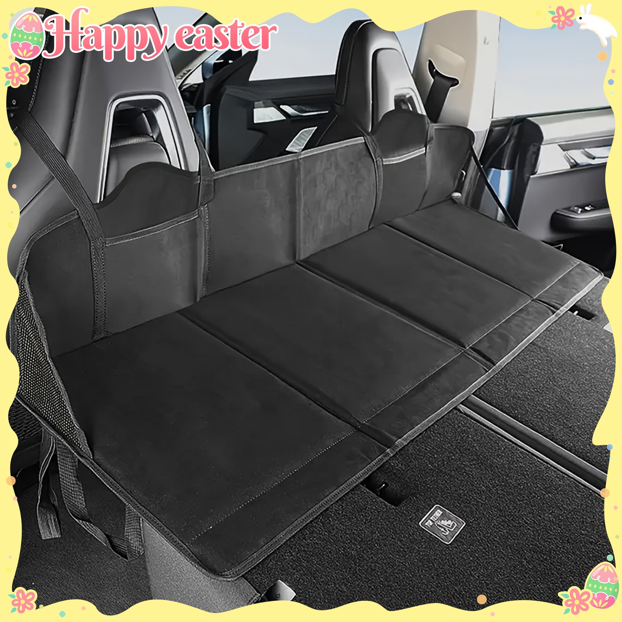 Avtomobil orqa o'rindiq matrasining kengaytirish plitasi yumshoq, bukiladigan, portativ polyester to'qima