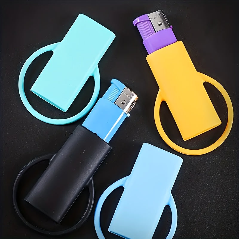 Unisex Silicone Lighter Cover Colorful Anti-slip Portable Durable Accessories