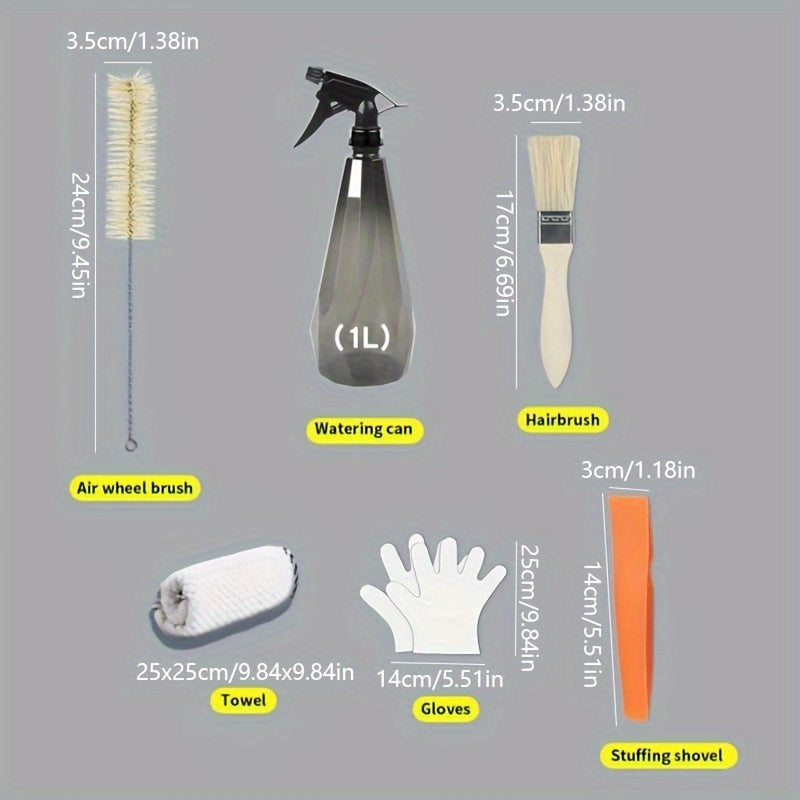 PVC Air Conditioner Cleaning Kit with Drain Hose and Tools